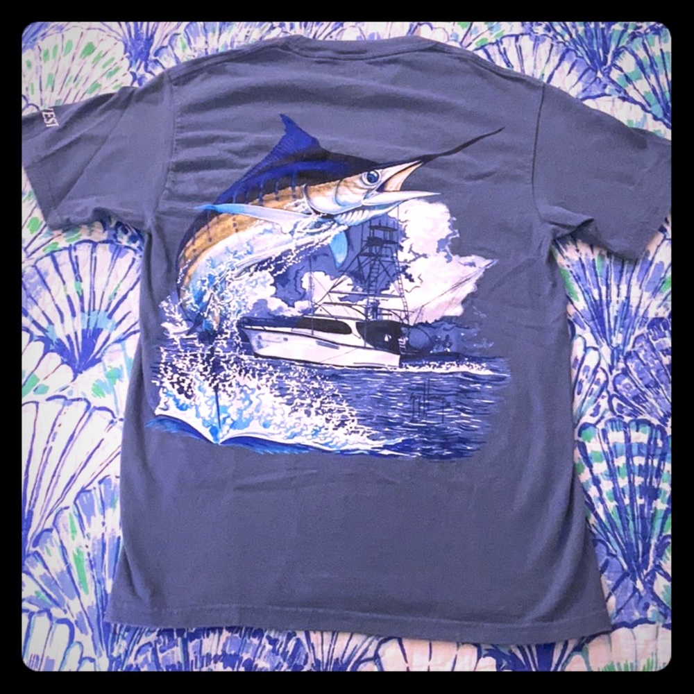 LAST CALL EXPIRES 2/28 Guy Harvey marlin Key West edition shirt